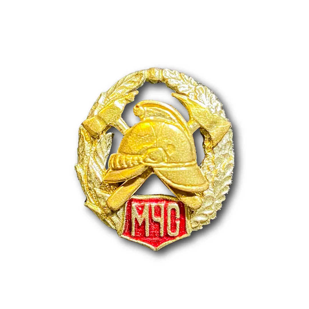 

Знак ATRIBUTICA Фрачный Пожарный МЧС Золотистый Пимса