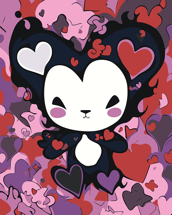 

Картина по номерам Цветное Аниме Hello Kitty Хеллоу Китти: Куроми 2