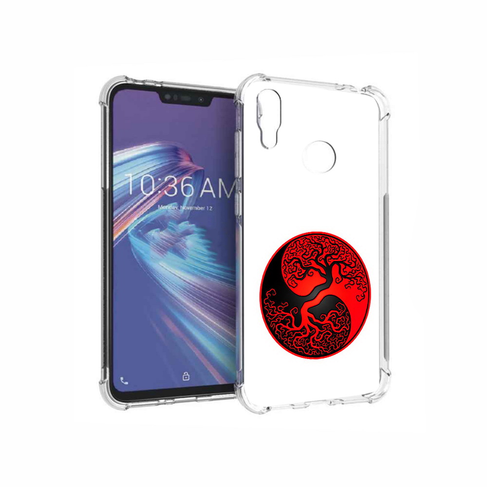 

Чехол MyPads Tocco для Asus ZenFone Max M2 (ZB633KL) инь янь дерево, Прозрачный, Tocco