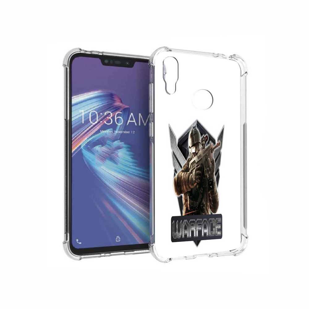 

Чехол MyPads Tocco для Asus ZenFone Max M2 (ZB633KL) игра про войну, Прозрачный, Tocco
