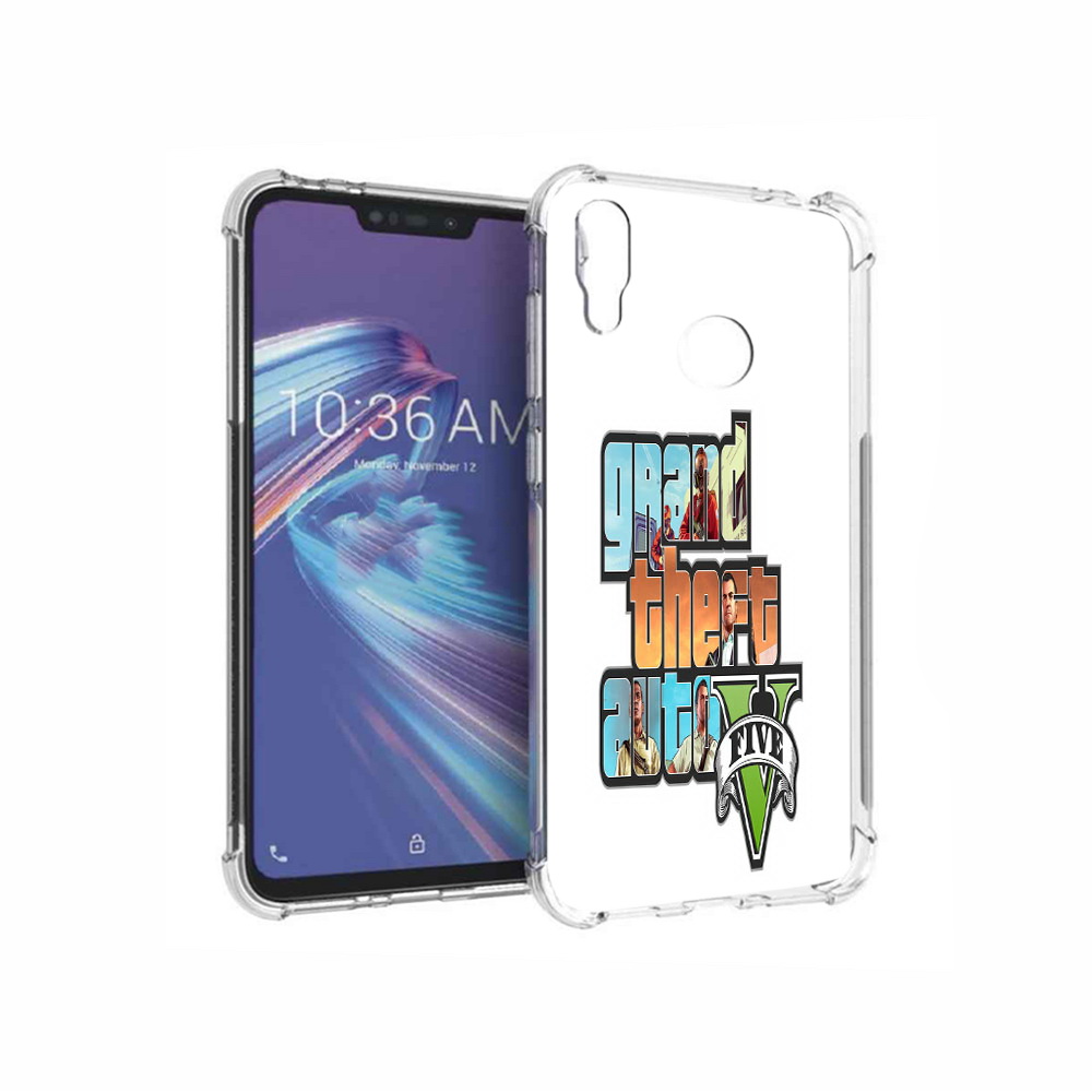 

Чехол MyPads Tocco для Asus ZenFone Max M2 (ZB633KL) игра гта, Прозрачный, Tocco