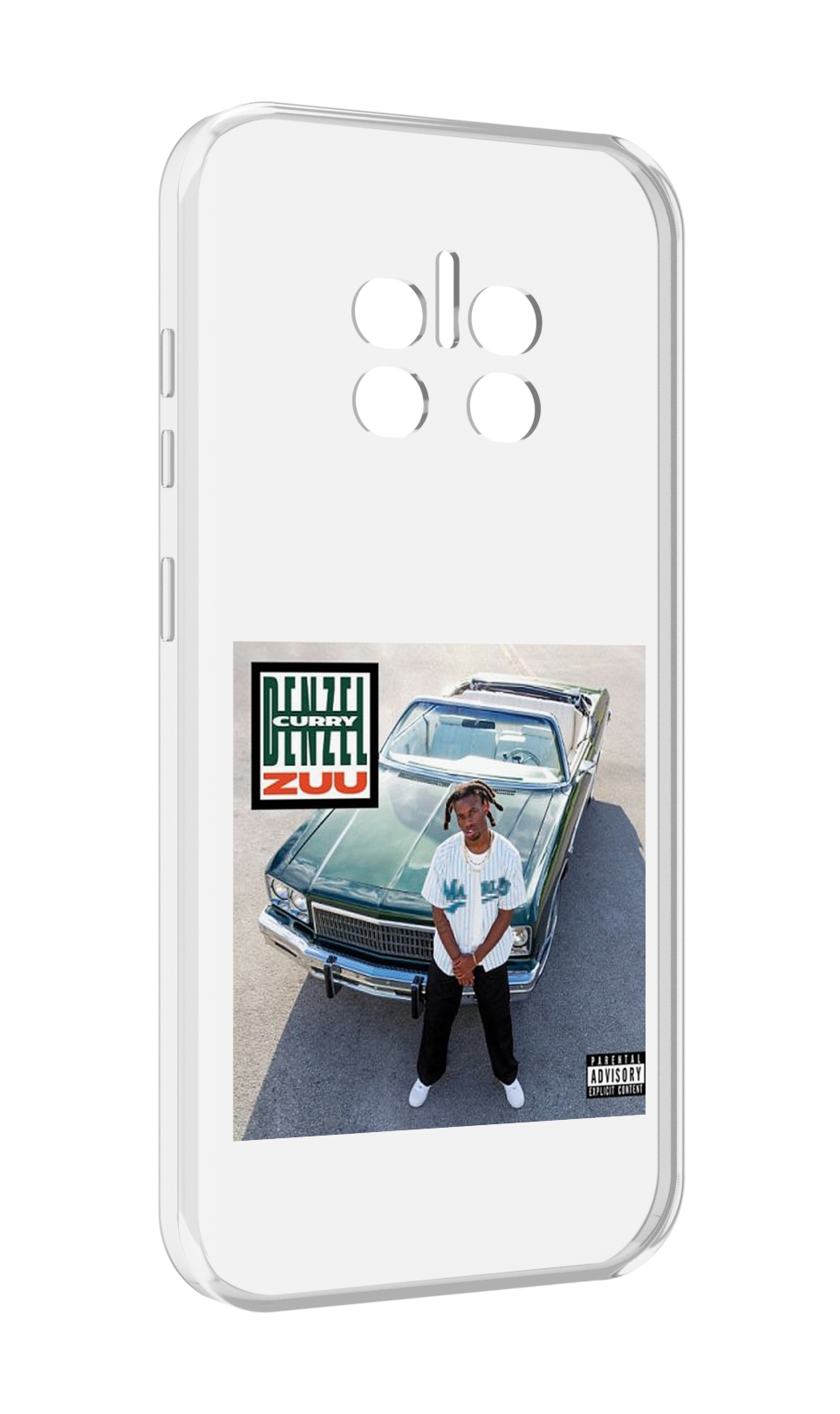 

Чехол MyPads Denzel Curry - ZUU для Doogee V11, Прозрачный, Tocco