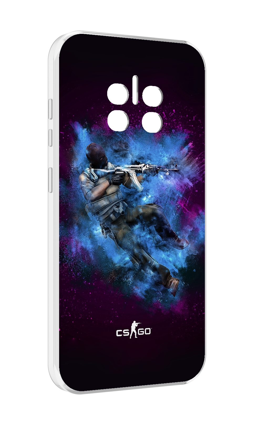 

Чехол MyPads CS-go-террорист для Doogee V11, Прозрачный, Tocco