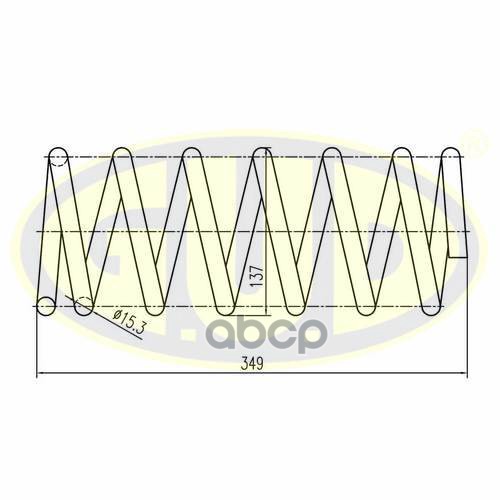 

Пружина Подвески G.U.D арт. GCS227592