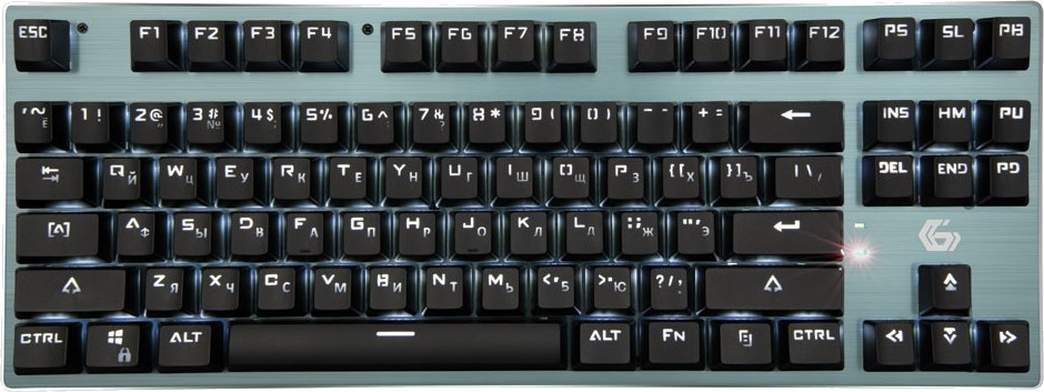 Проводная/беспроводная игровая клавиатура Gembird KBW-G540L