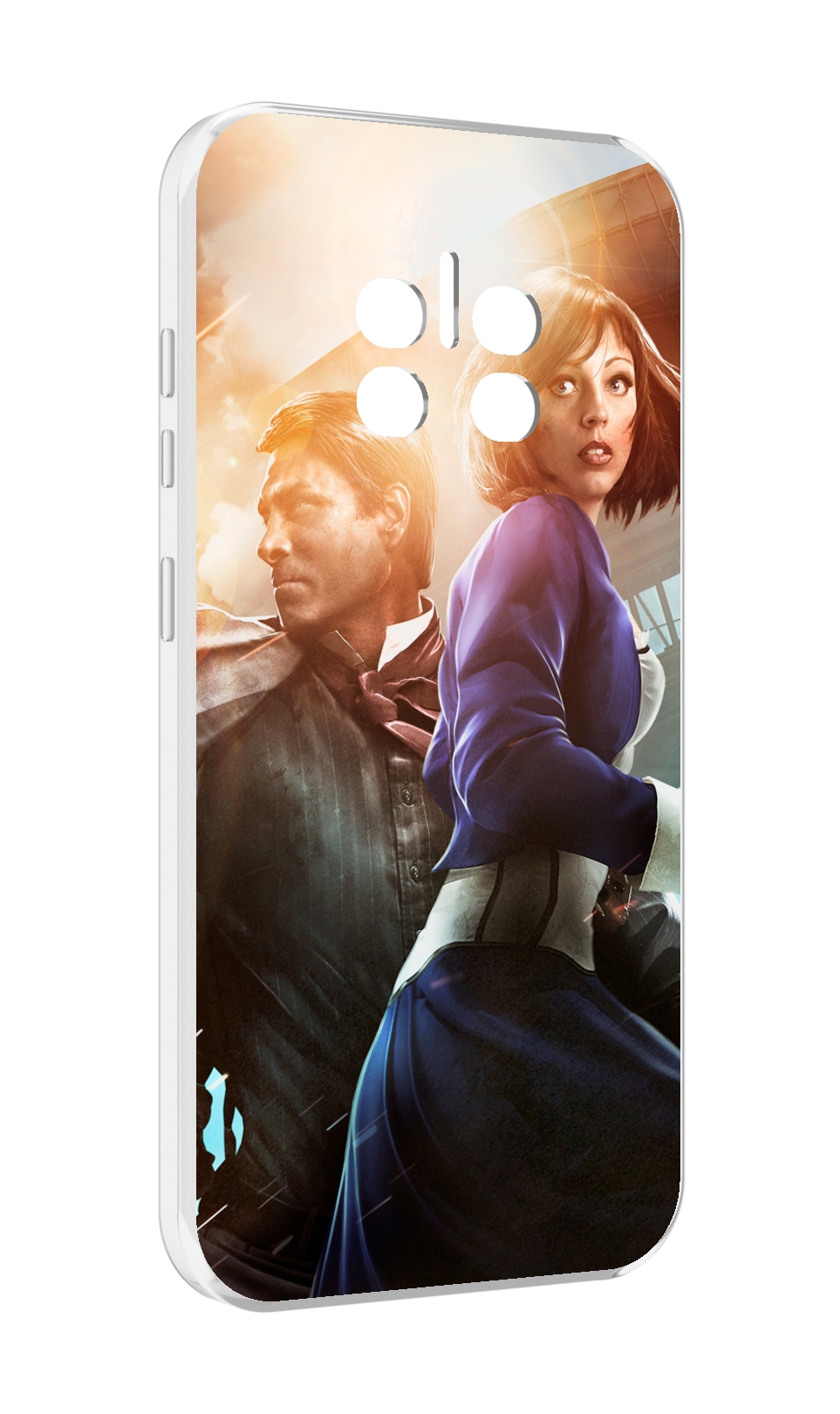 

Чехол MyPads Bioshock Infinite для Doogee V11, Прозрачный, Tocco