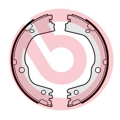 

Тормозные колодки brembo стояночного тормоза S30543
