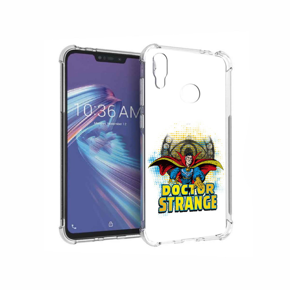 

Чехол MyPads Tocco для Asus ZenFone Max M2 (ZB633KL) доктор стренж рисунок, Прозрачный, Tocco