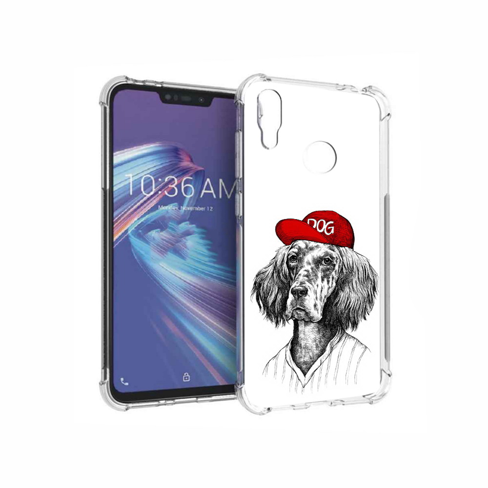 

Чехол MyPads Tocco для Asus ZenFone Max M2 (ZB633KL) дог, Прозрачный, Tocco