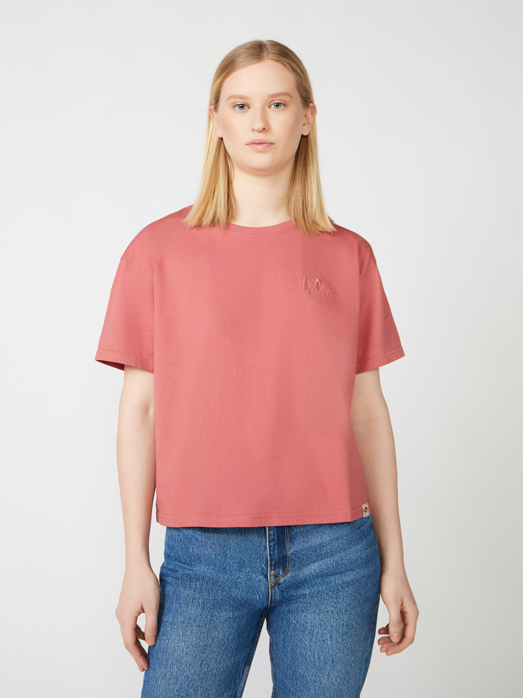 

Футболка женская Lee cooper MT4A122270BSLC5 красная XS, Красный, MT4A122270BSLC5