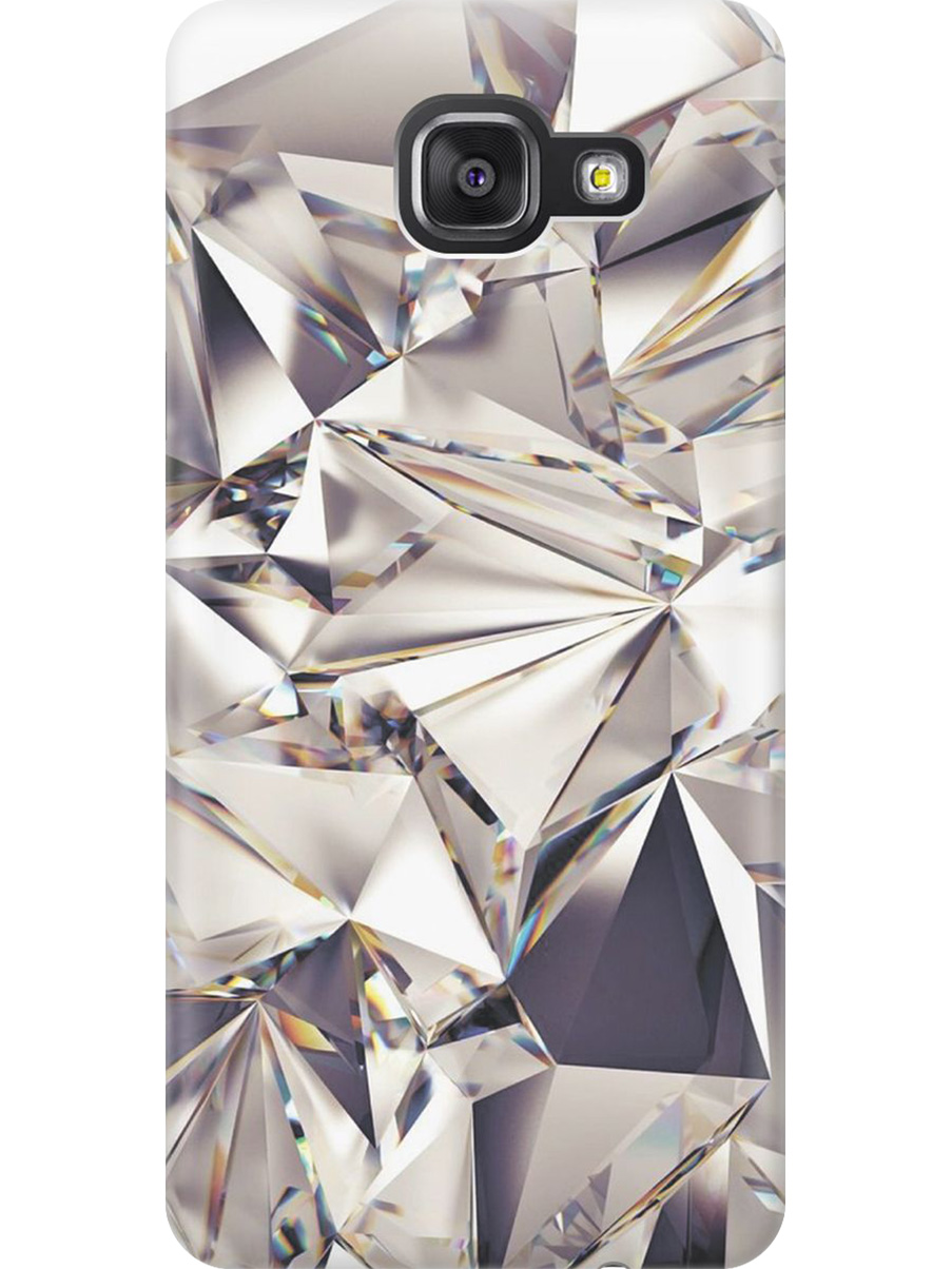 

Силиконовый чехол на Samsung Galaxy A3 (2016) с принтом "Алмазные грани", Прозрачный;серый;черный, 78151731