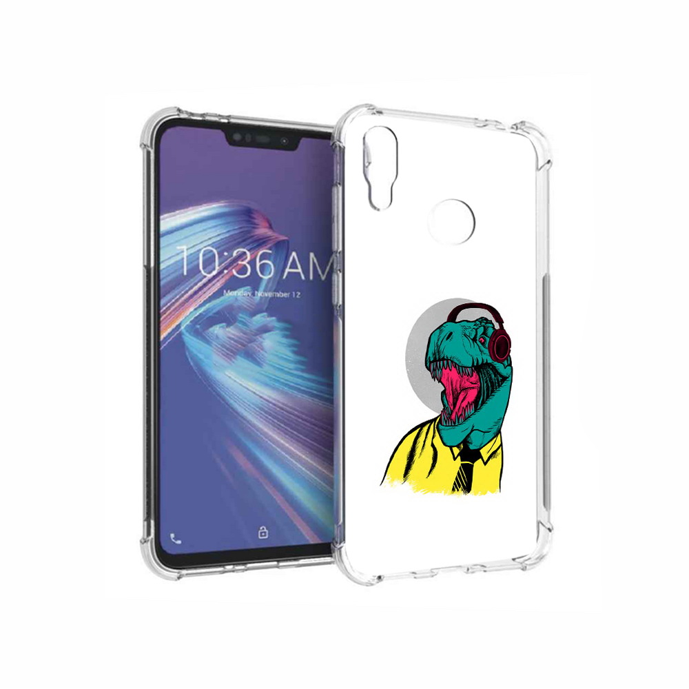

Чехол MyPads Tocco для Asus ZenFone Max M2 (ZB633KL) дино, Прозрачный, Tocco