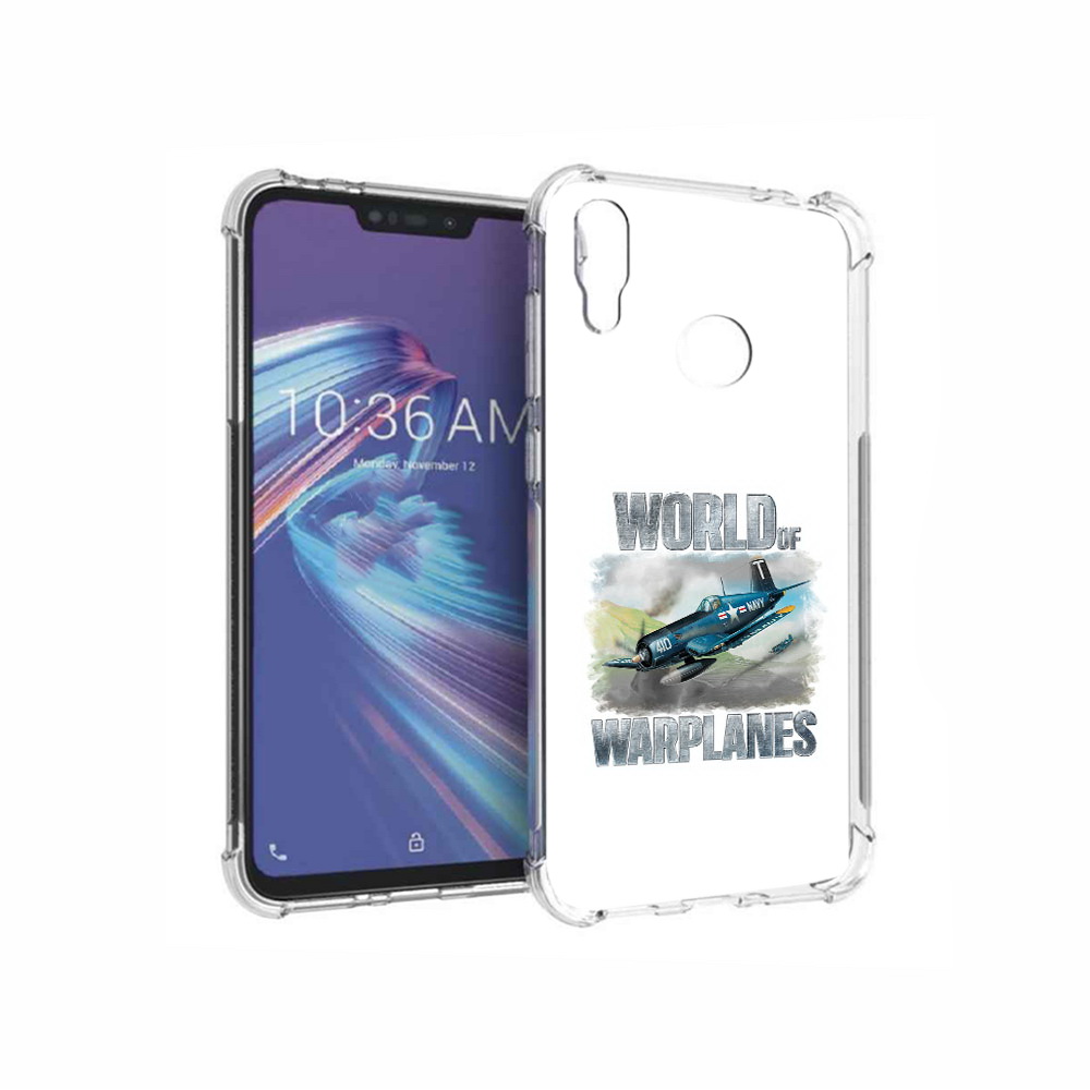 

Чехол MyPads Tocco для Asus ZenFone Max M2 (ZB633KL) Боевой самолет, Прозрачный, Tocco