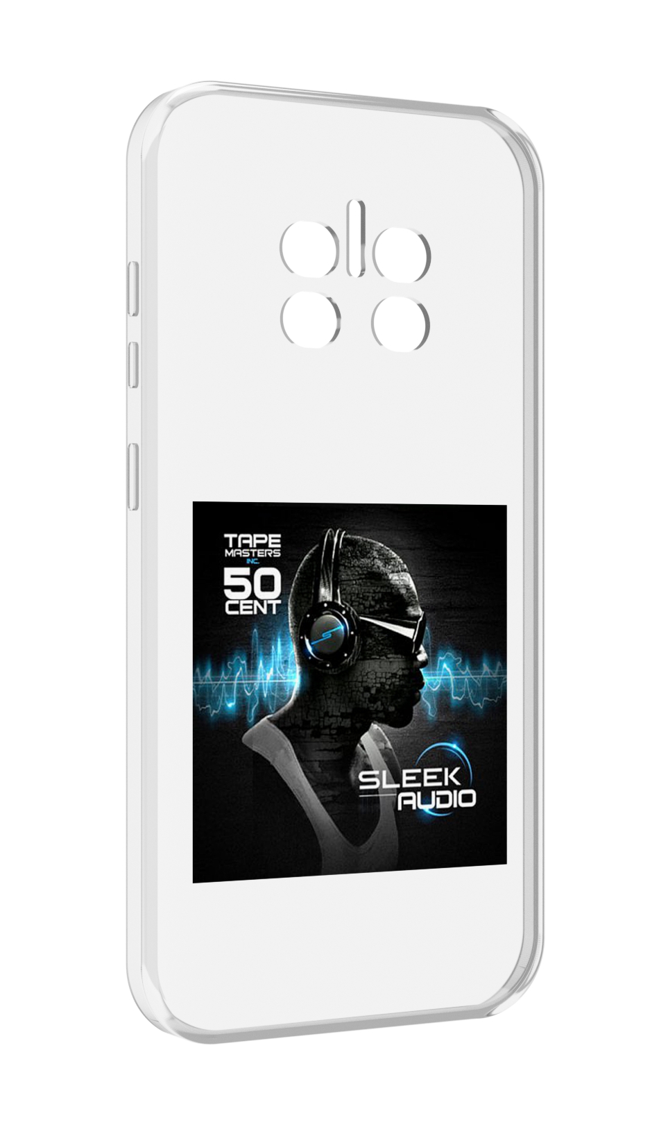 

Чехол MyPads 50 Cent - Sleek Audio для Doogee V11, Прозрачный, Tocco