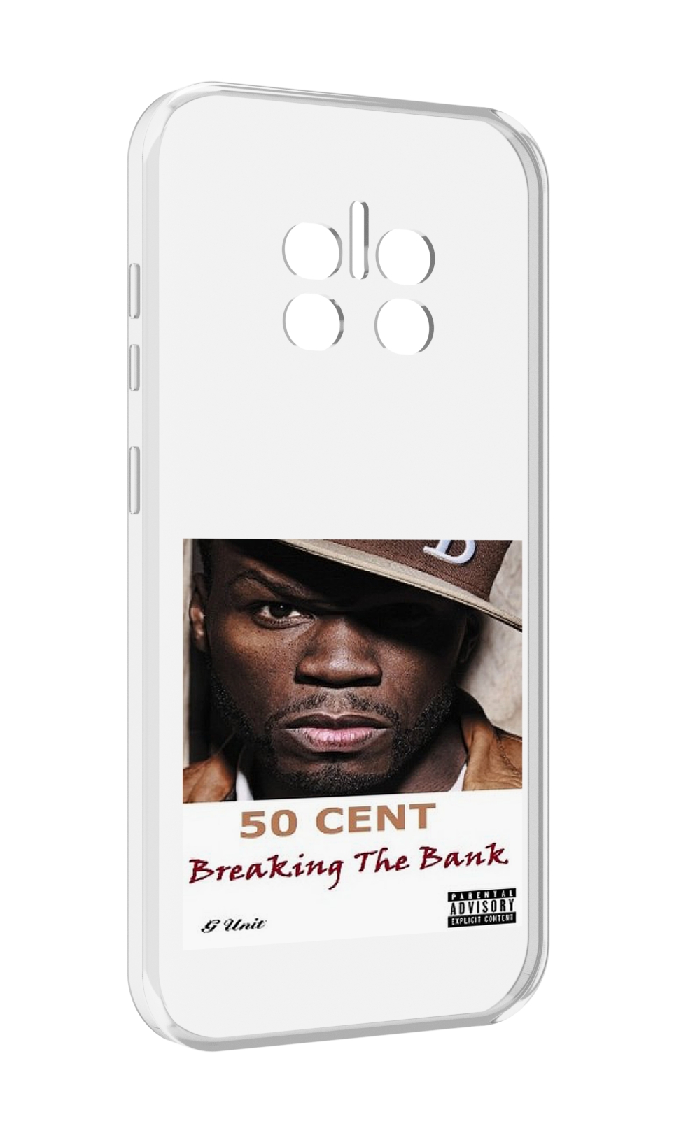 

Чехол MyPads 50 Cent - Breaking The Bank для Doogee V11, Прозрачный, Tocco