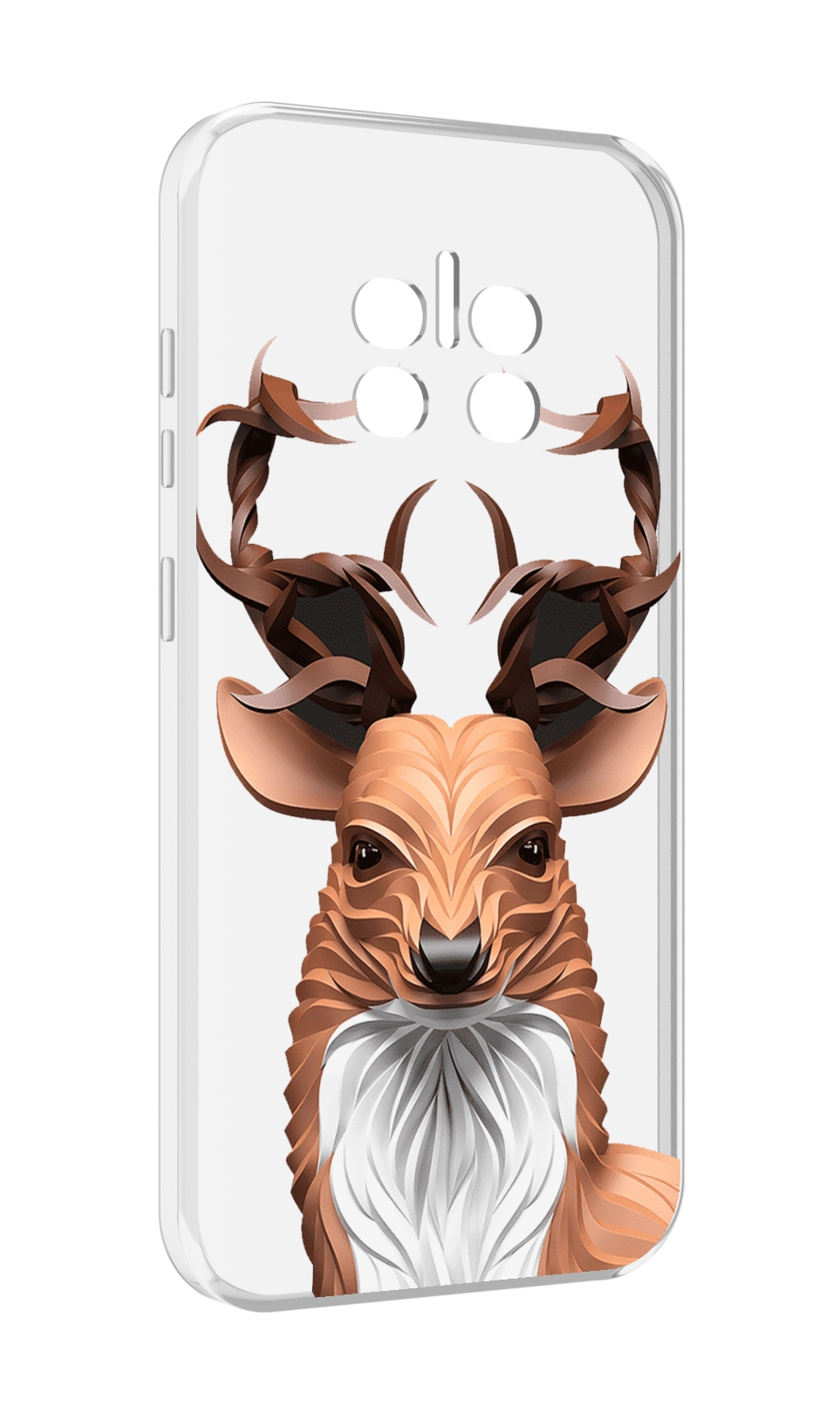 

Чехол MyPads 3D-олень для Doogee V11, Прозрачный, Tocco