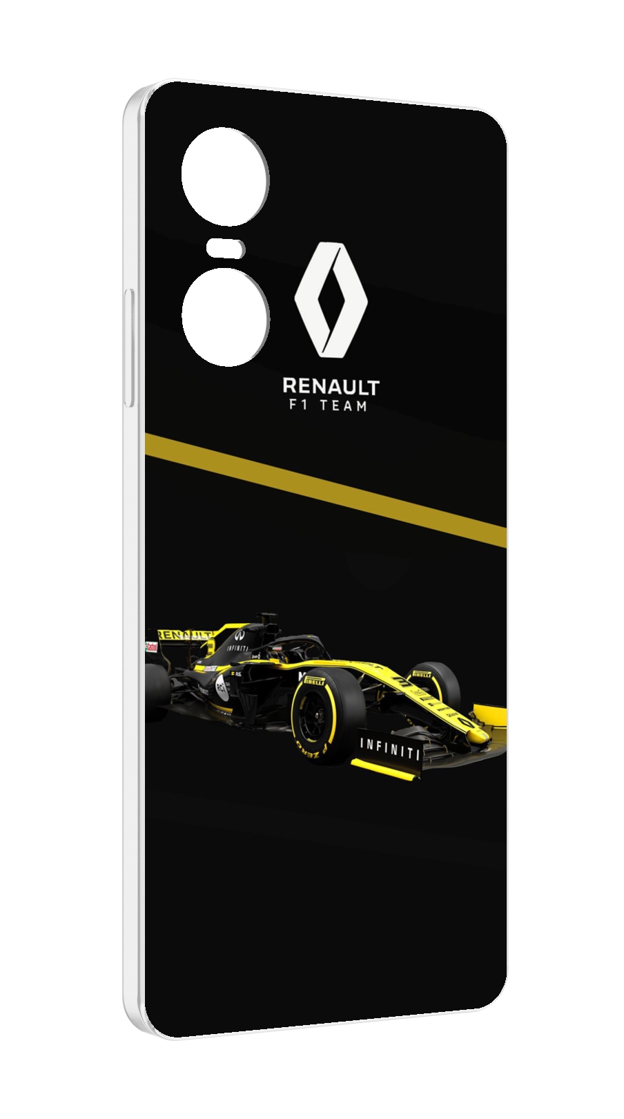 

Чехол Mypads Renault 2 Для Tecno Pop 6 Pro, Прозрачный, Tocco