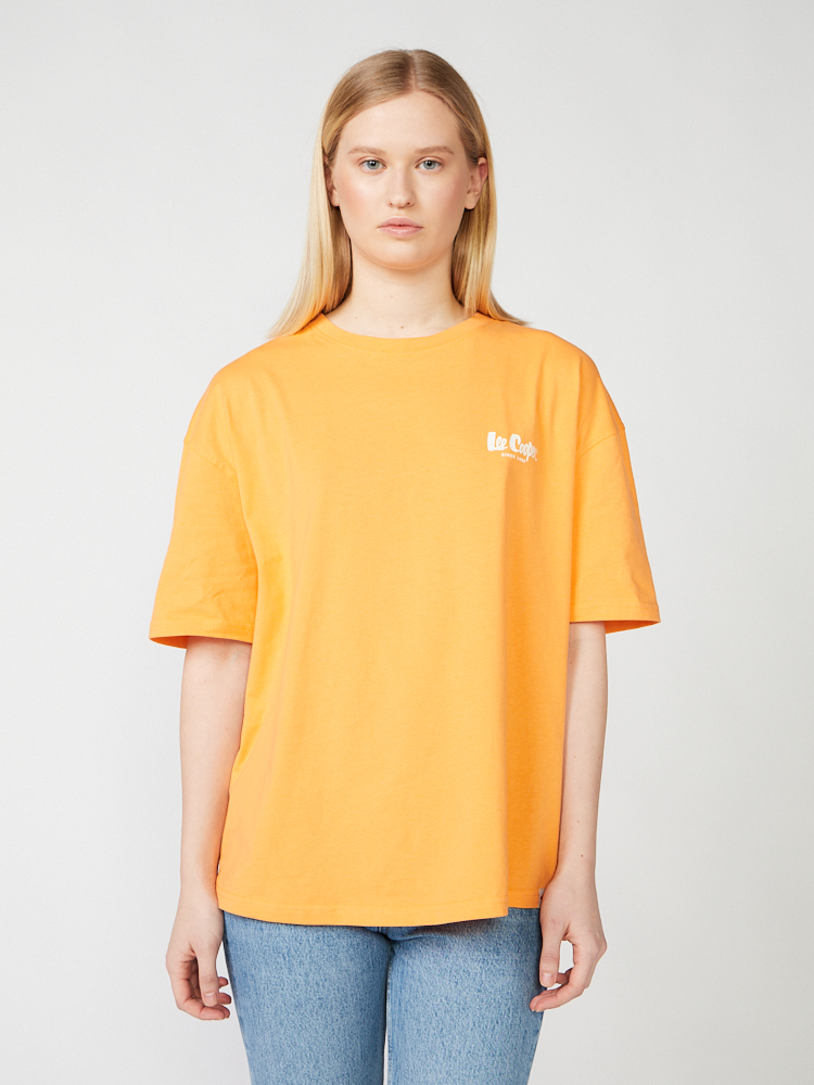 

Футболка женская Lee cooper MT4A122270BSLC6 оранжевая L, Оранжевый, MT4A122270BSLC6