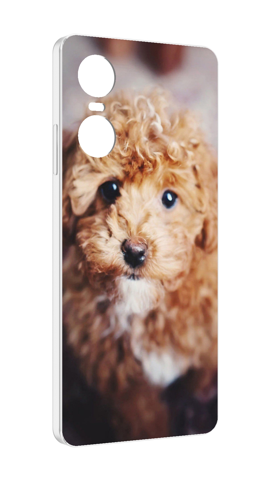 

Чехол MyPads пудель для Tecno Pop 6 Pro, Прозрачный, Tocco