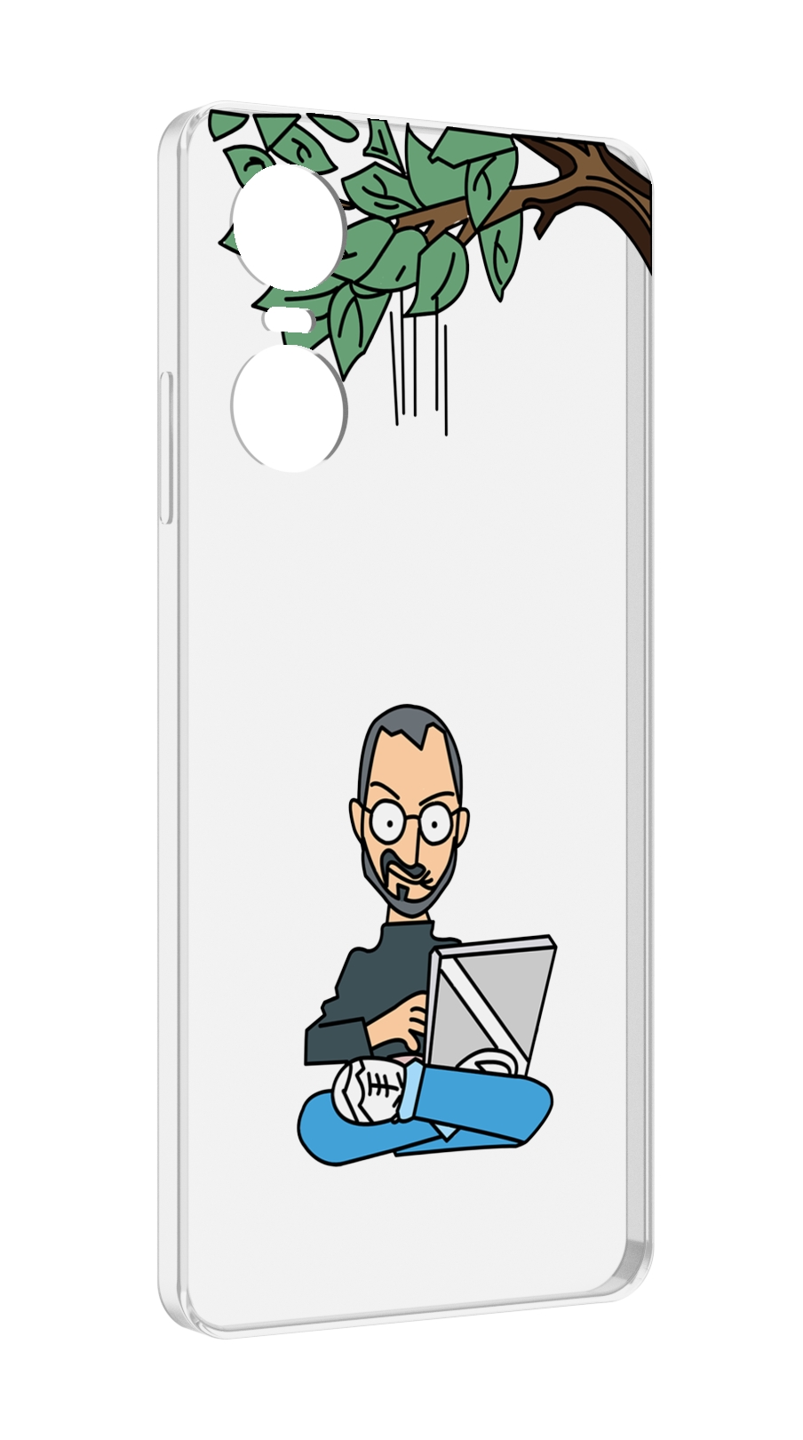 

Чехол MyPads программист для Tecno Pop 6 Pro, Прозрачный, Tocco