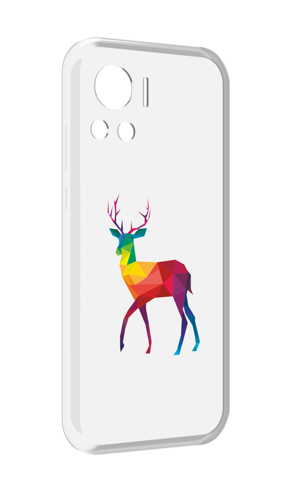 

Чехол MyPads геометрический олень для Motorola Edge 30 Ultra, Прозрачный, Tocco