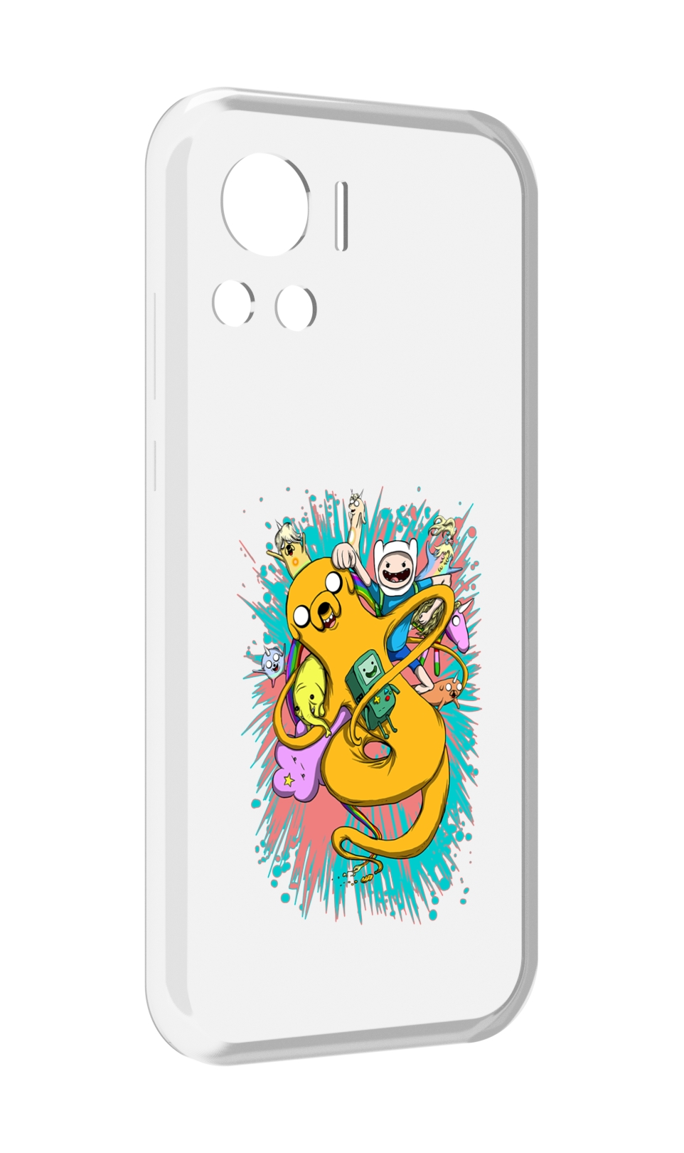 

Чехол MyPads время приключений рисунок для Motorola Edge 30 Ultra, Прозрачный, Tocco