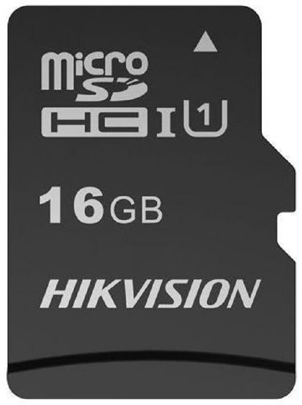 фото Карта памяти hikvision micro sdhc 16гб zaz01x00/od (hs-tf-c1(std))