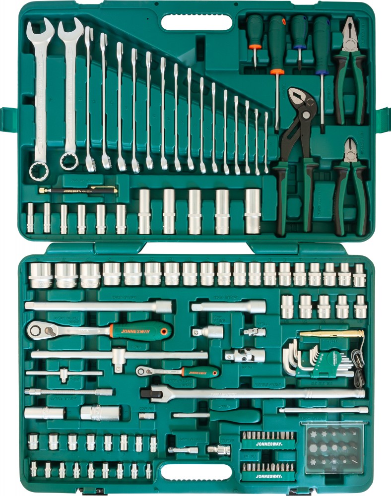 

Набор инструмента 142 пр. 1/2" 1/4" 6 гр. JW, 152800t