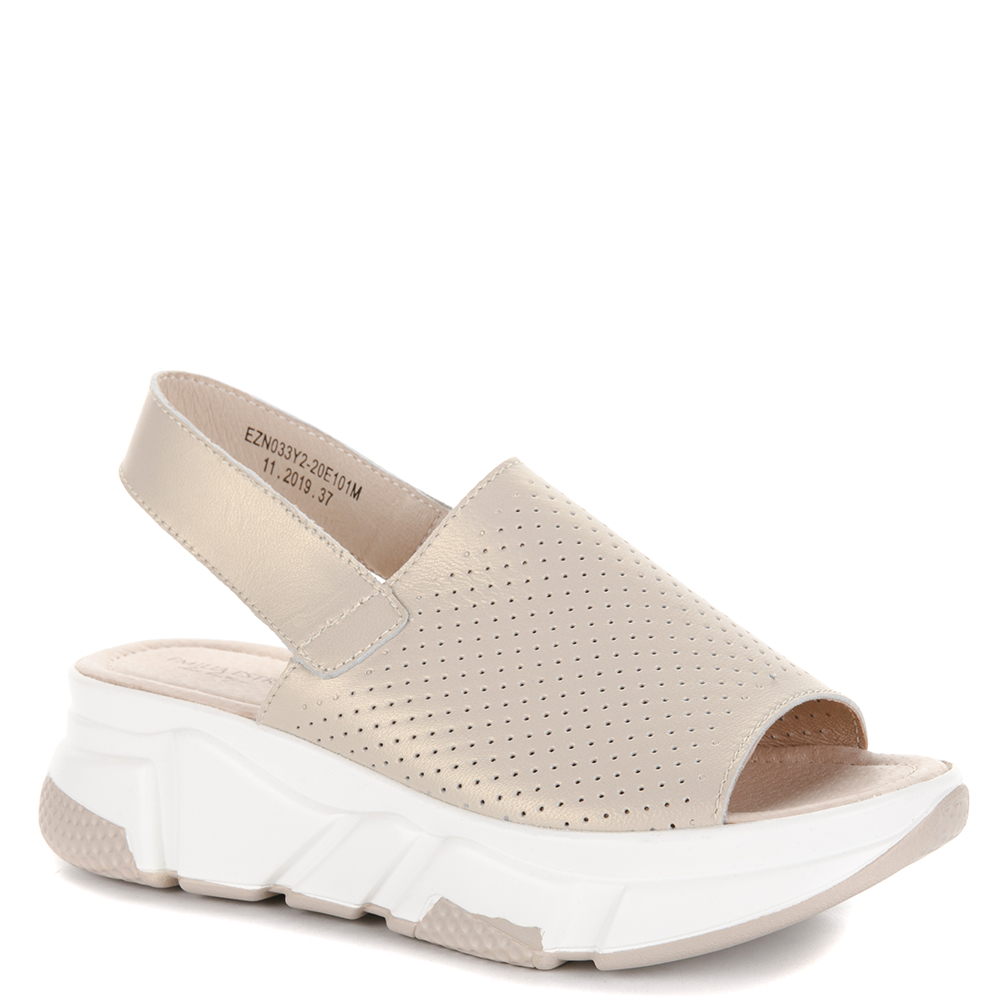 

Босоножки женские Emilia Estra EZN033Y2-20E101M бежевые 37 RU, EZN033Y2-20E101M