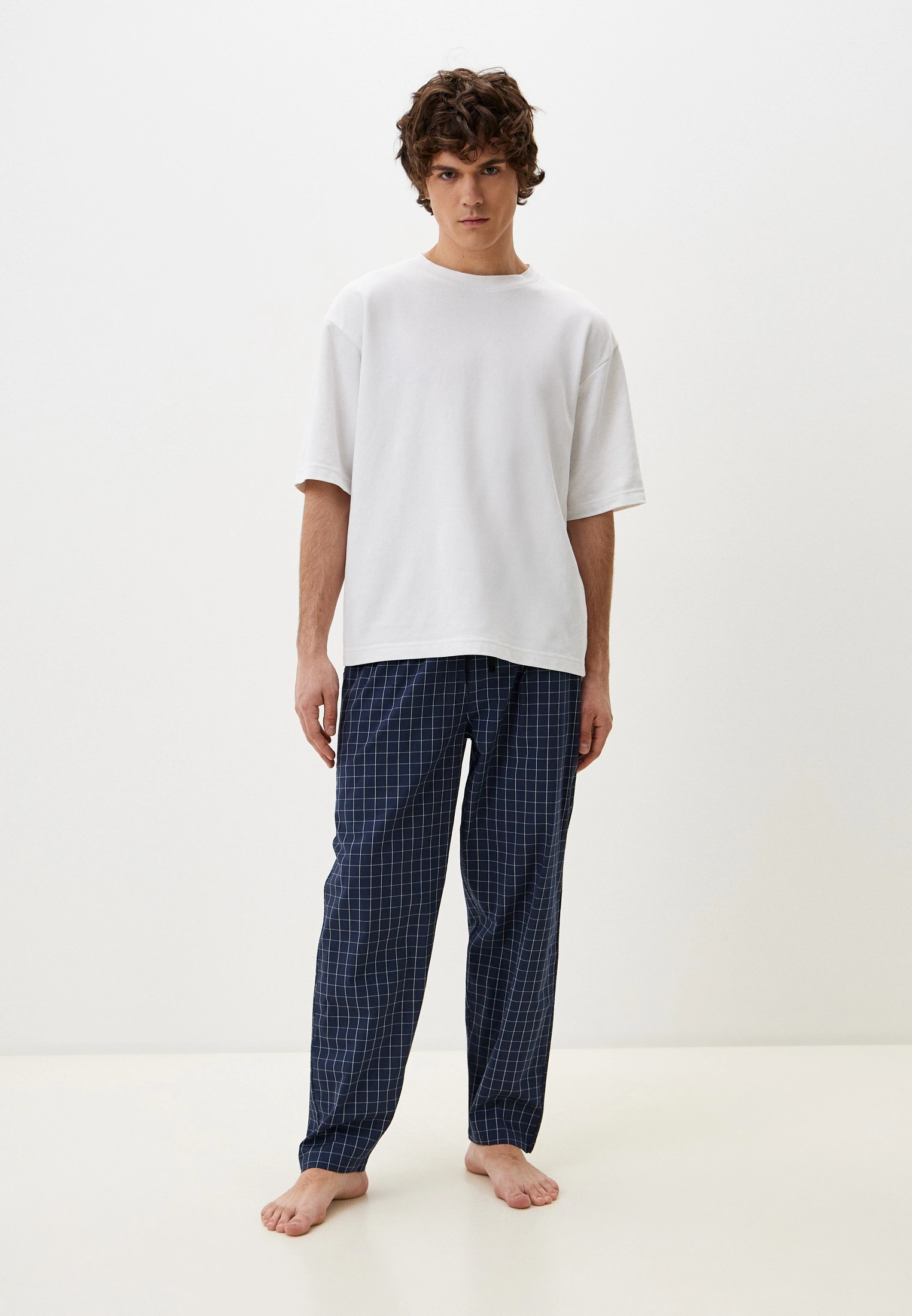 

Брюки домашние мужские Cacharel 2240 синие XL, Синий, 2240