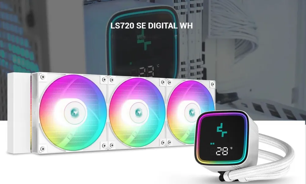 Жидкостная система охлаждения Deepcool LS720SE Digital