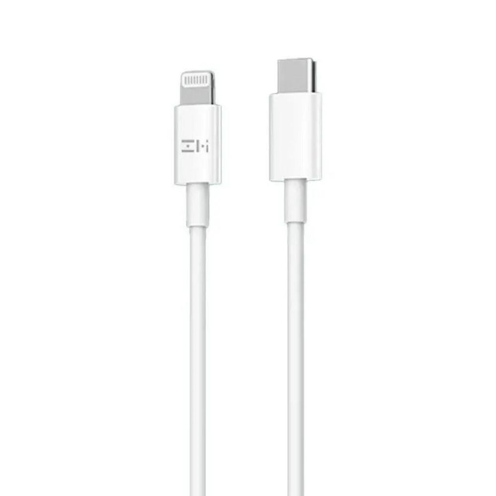 

Кабель ZMI AL856, Lightning (m) - USB Type-C (m), 1.5м, MFI, белый, ZMKAL856CNWH