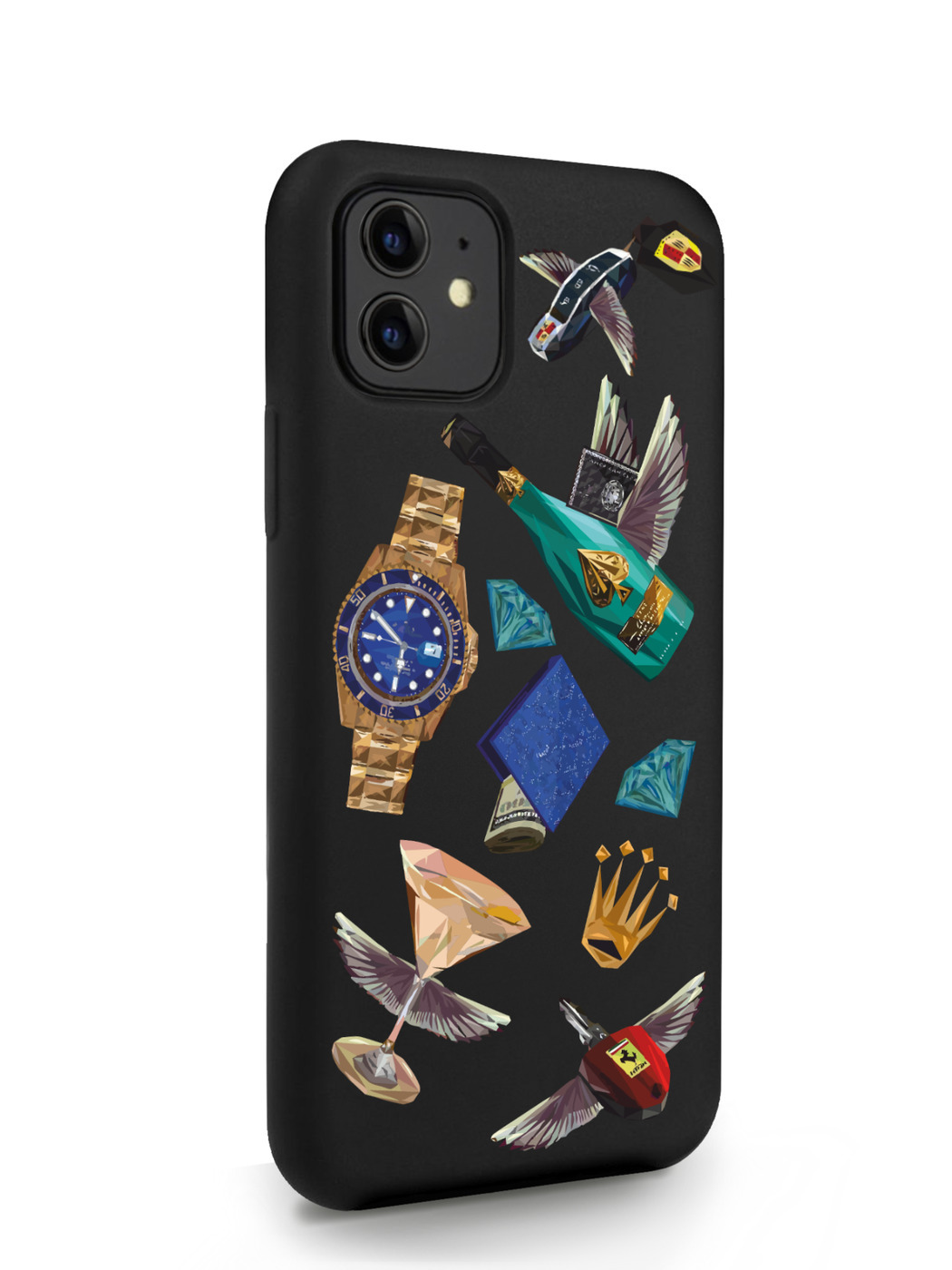 фото Чехол musthavecase для iphone 11 luxury lifestyle черный