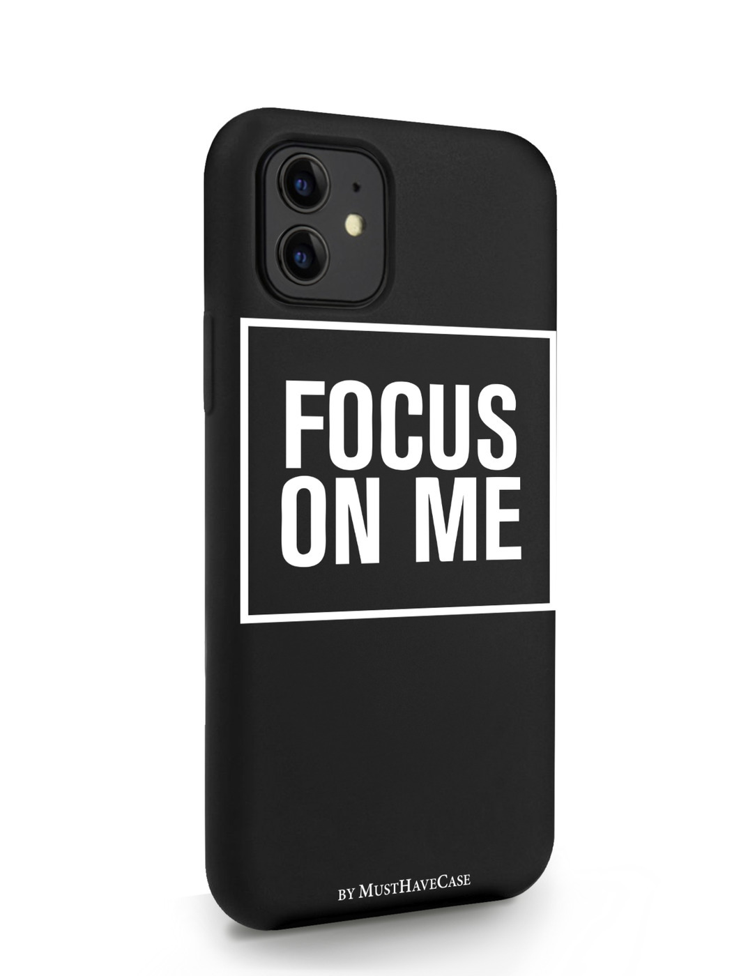 фото Чехол musthavecase для iphone 11 focus on me черный