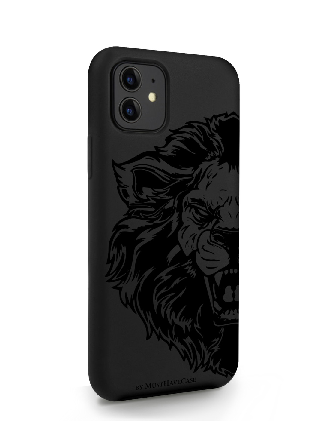 фото Чехол musthavecase для iphone 11 король лев черный