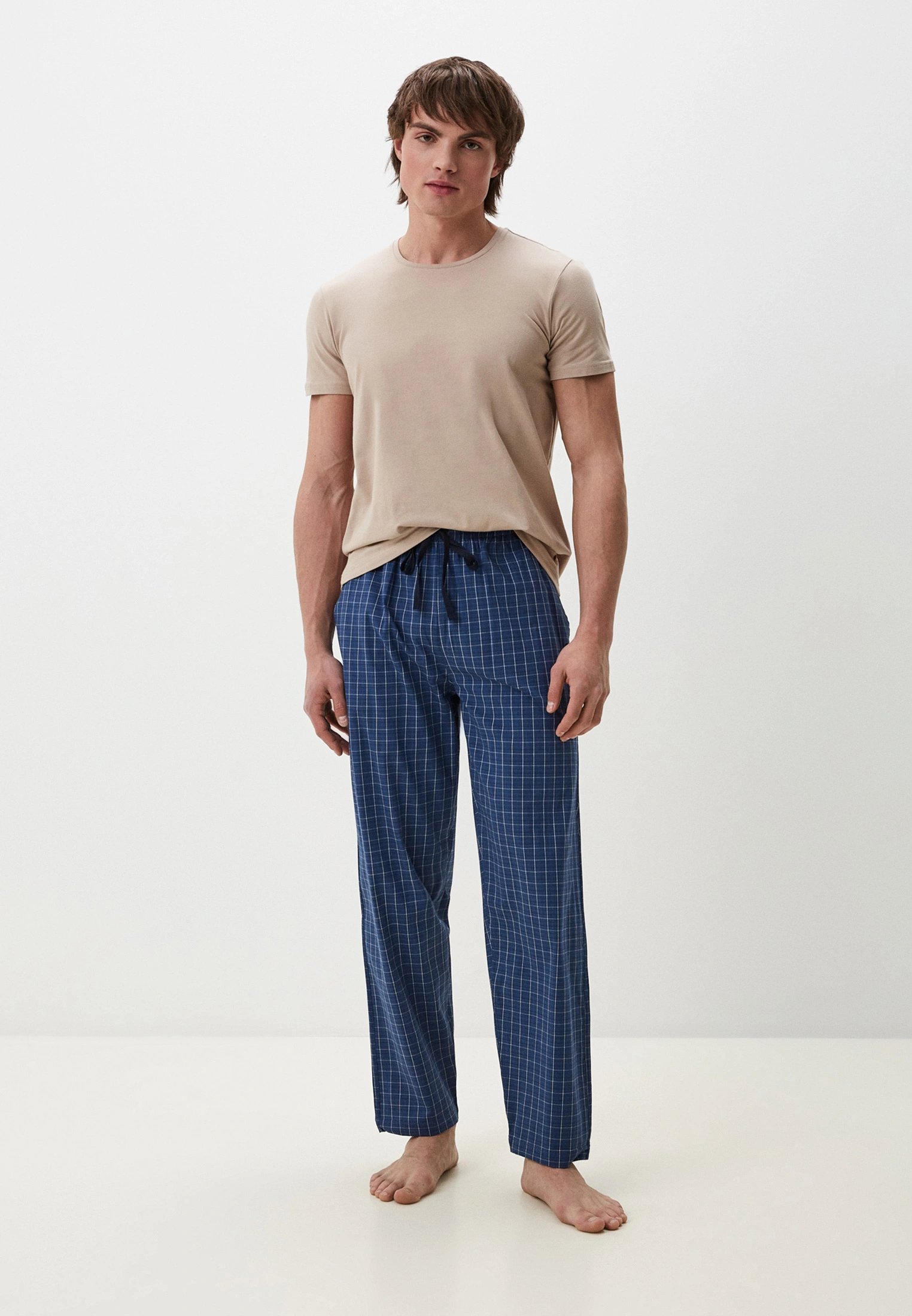 

Брюки домашние мужские Cacharel 2240 синие XL, Синий, 2240