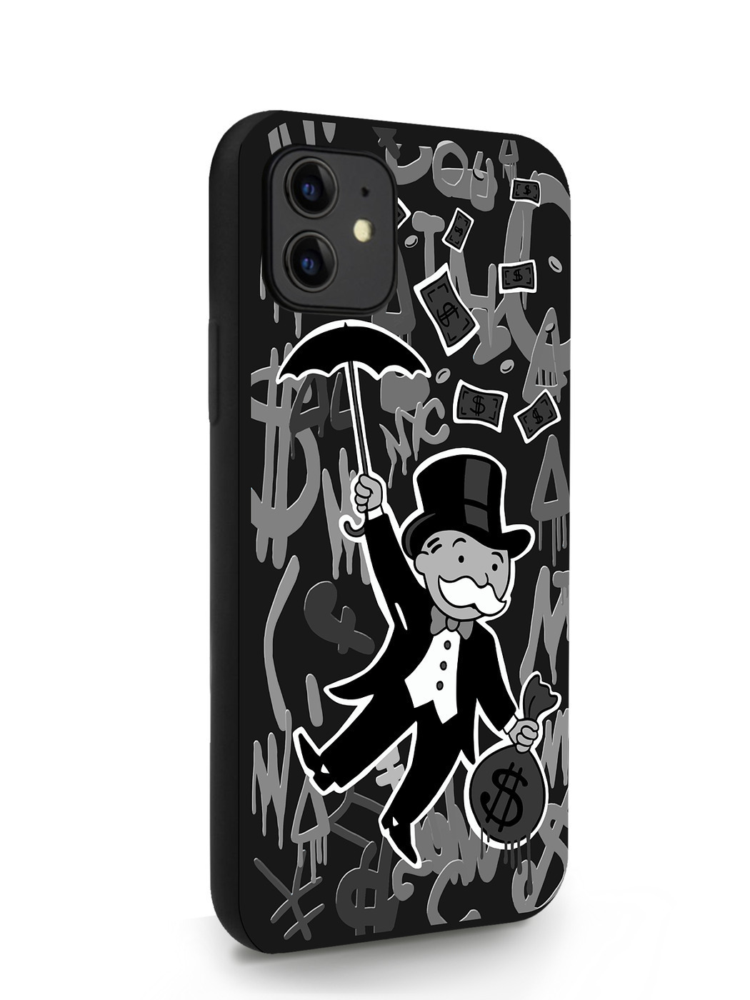 фото Чехол musthavecase для iphone 11 monopoly black edition черный