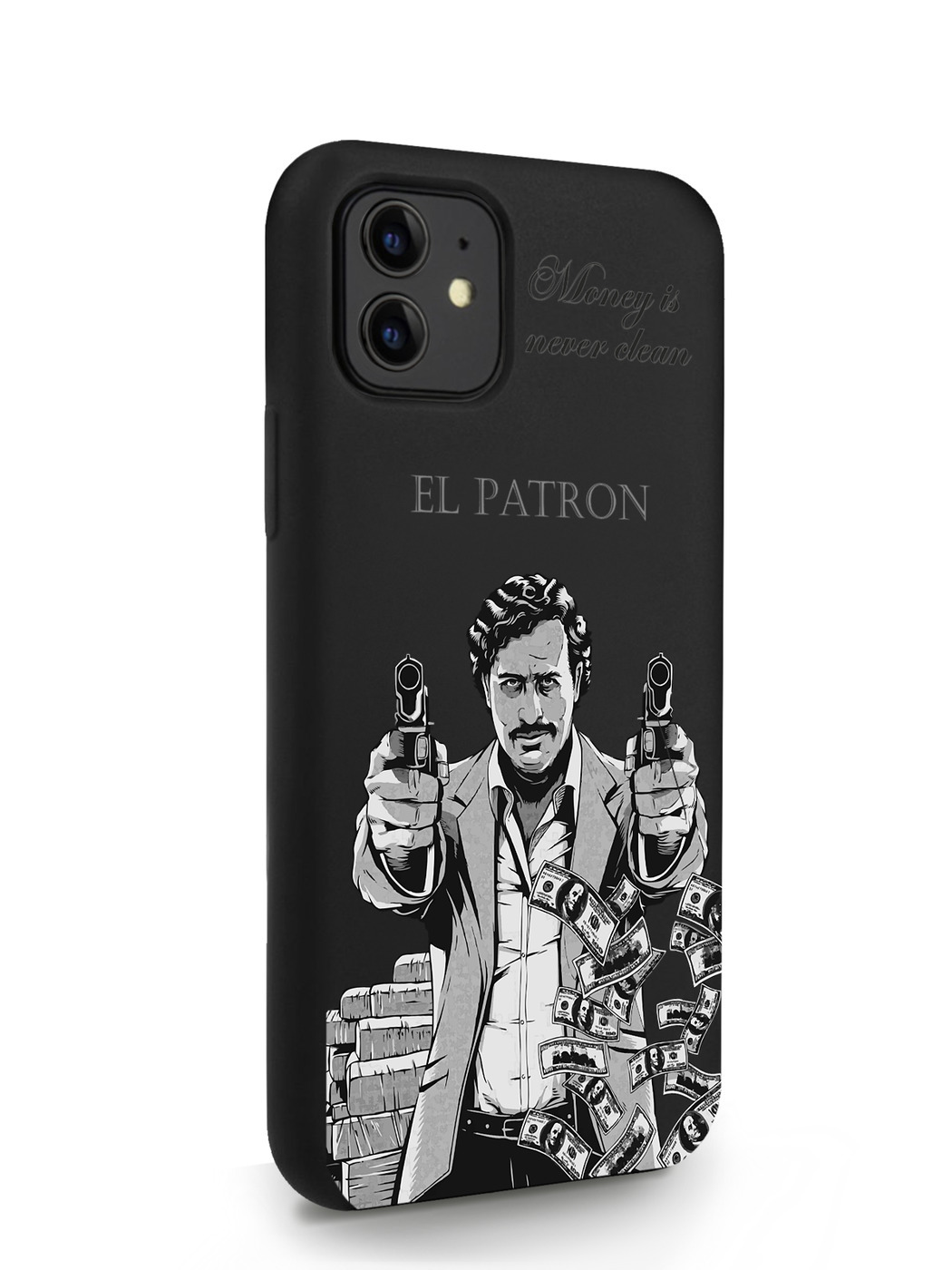 фото Чехол musthavecase для iphone 11 el patron pablo escobar черный