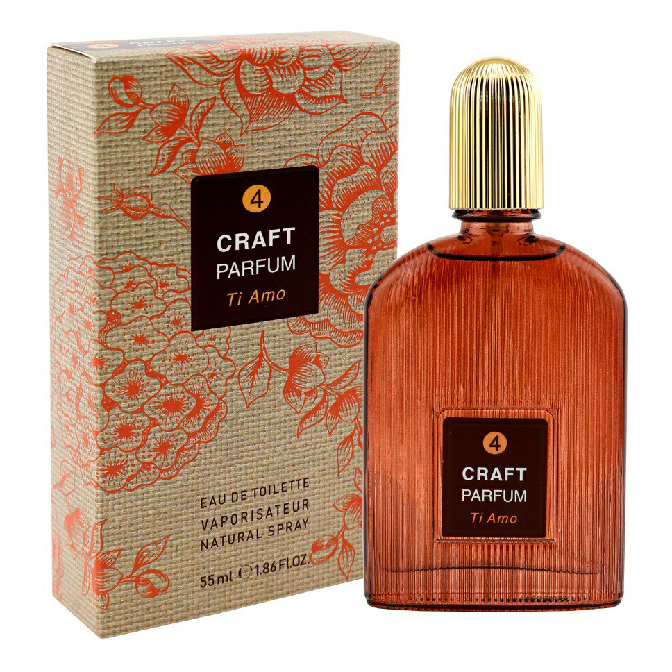 Туалетная вода женская Craft parfum Amo 55 мл коробка подарочная craft snowflaces 20 20 9 5см новый год картон