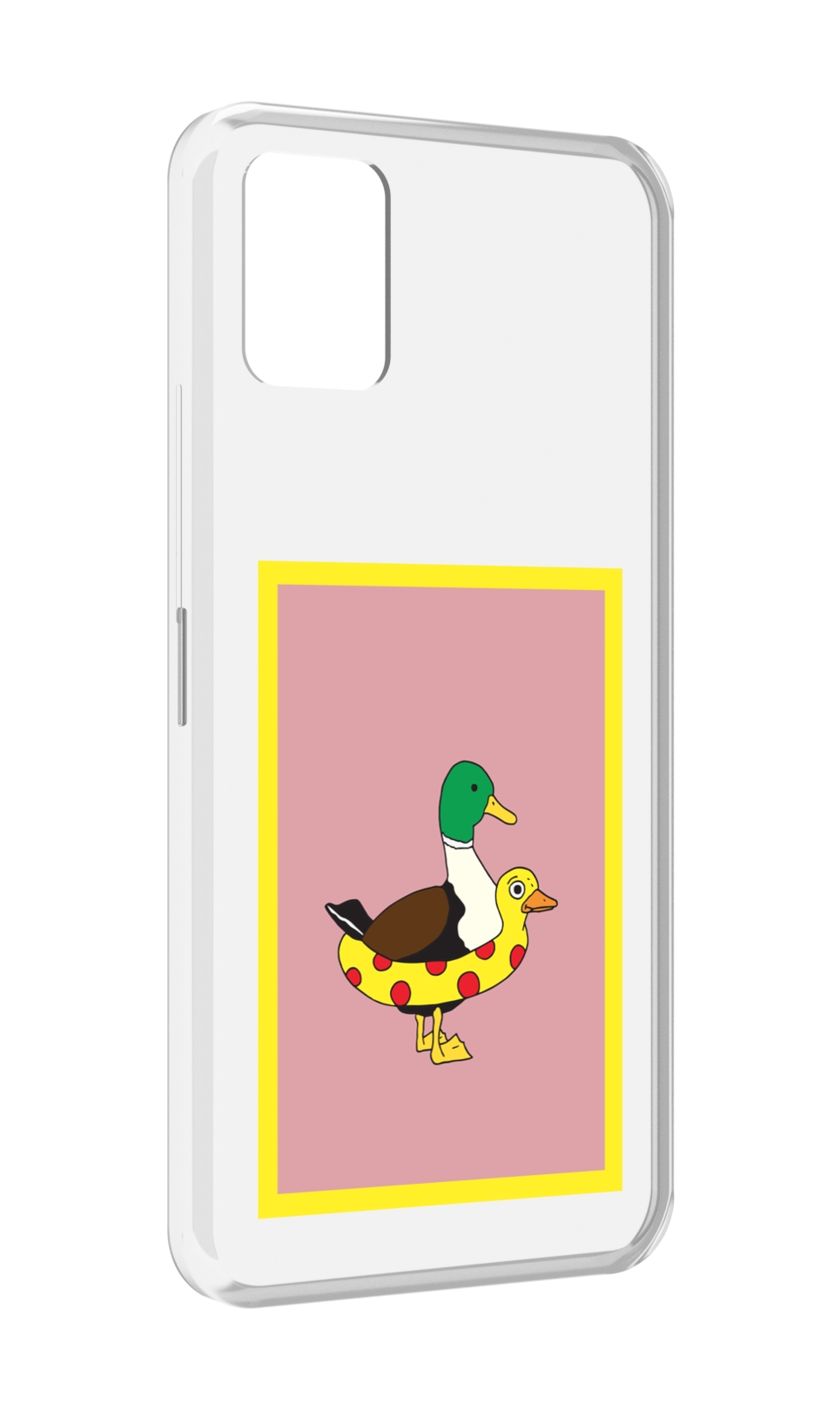 

Чехол MyPads утка в круге надувном для Umidigi Power 5, Прозрачный, Tocco