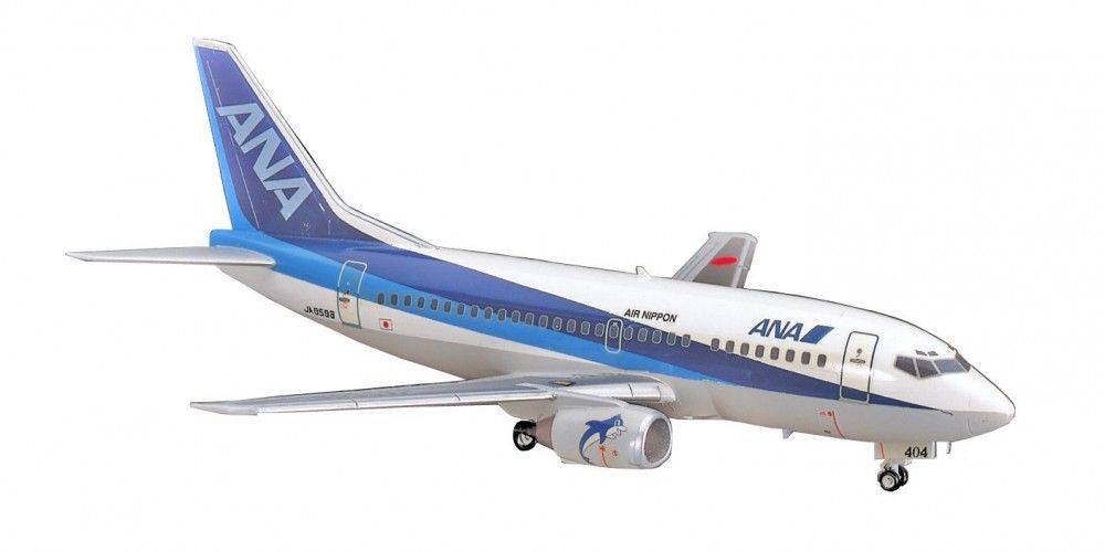 фото Сборная модель hasegawa 10735 самолет ana b737-700