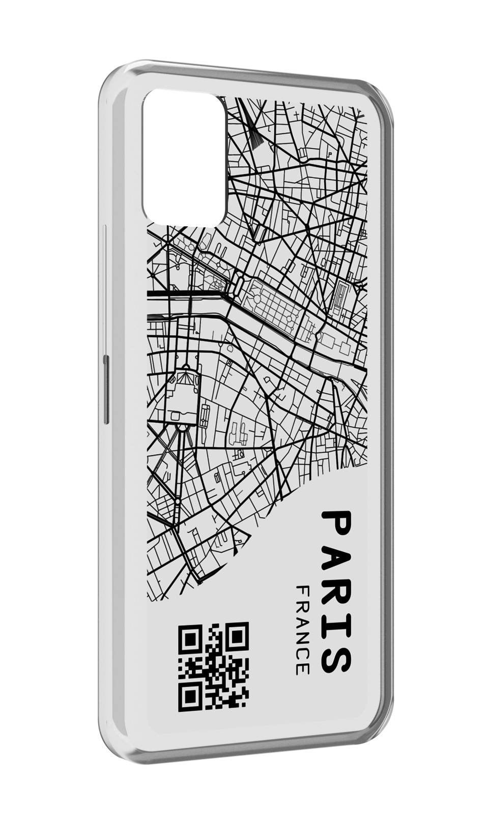 

Чехол MyPads схема-париж для Umidigi Power 5, Прозрачный, Tocco