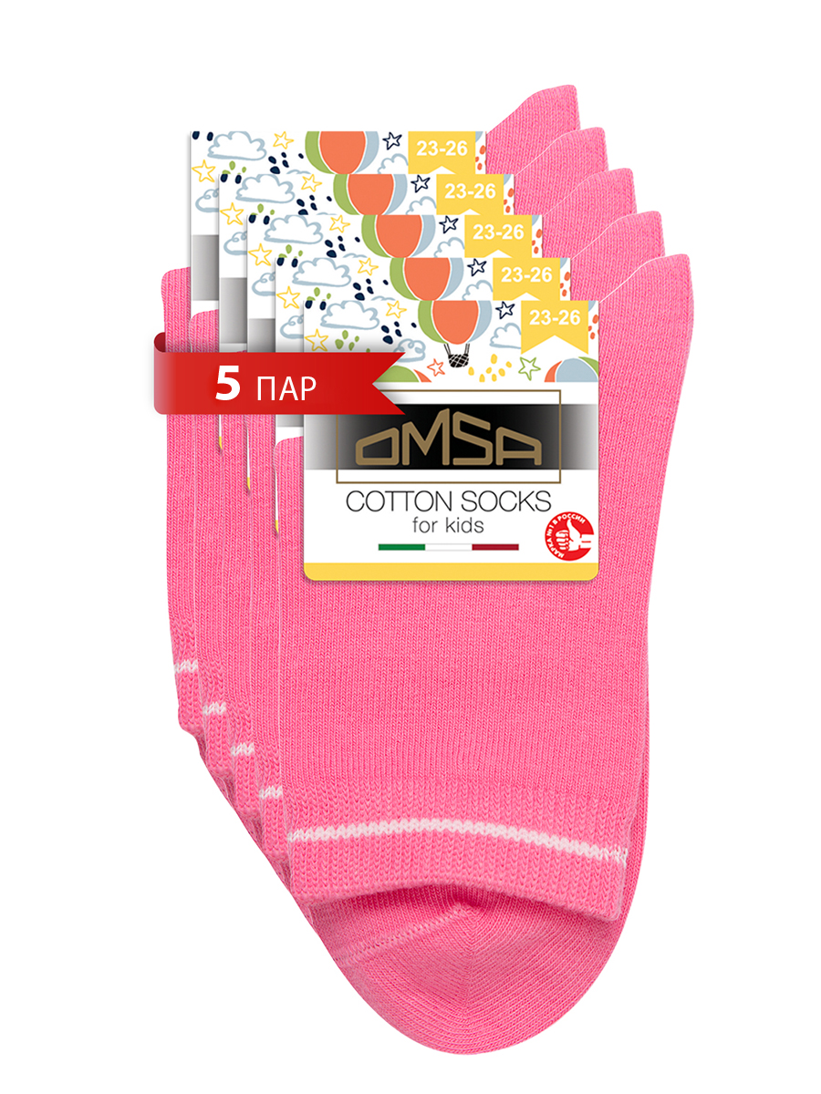 

Носки детские Omsa Calzino 21P61, розовый, 38, Calzino 21P61