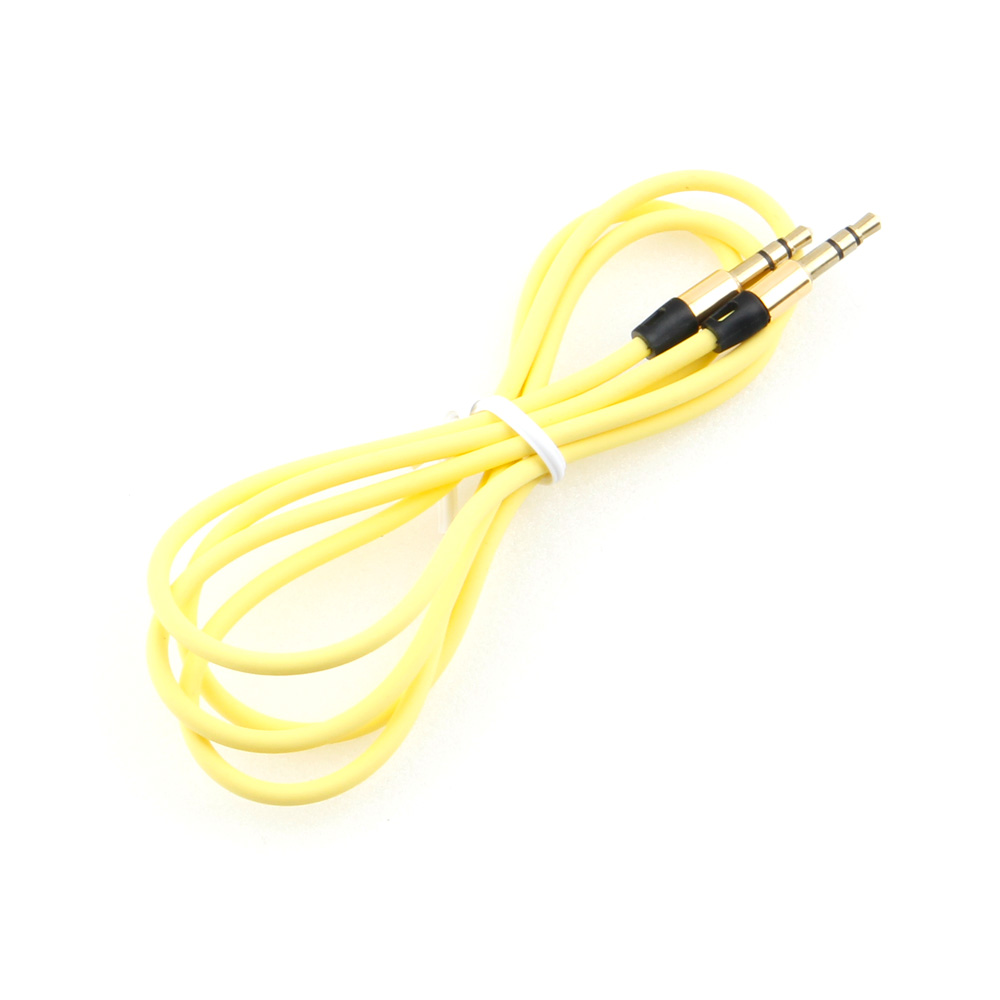 фото Кабель aux cablexpert ccab-01-35mm-1my 3.5 mm jack 1м yellow