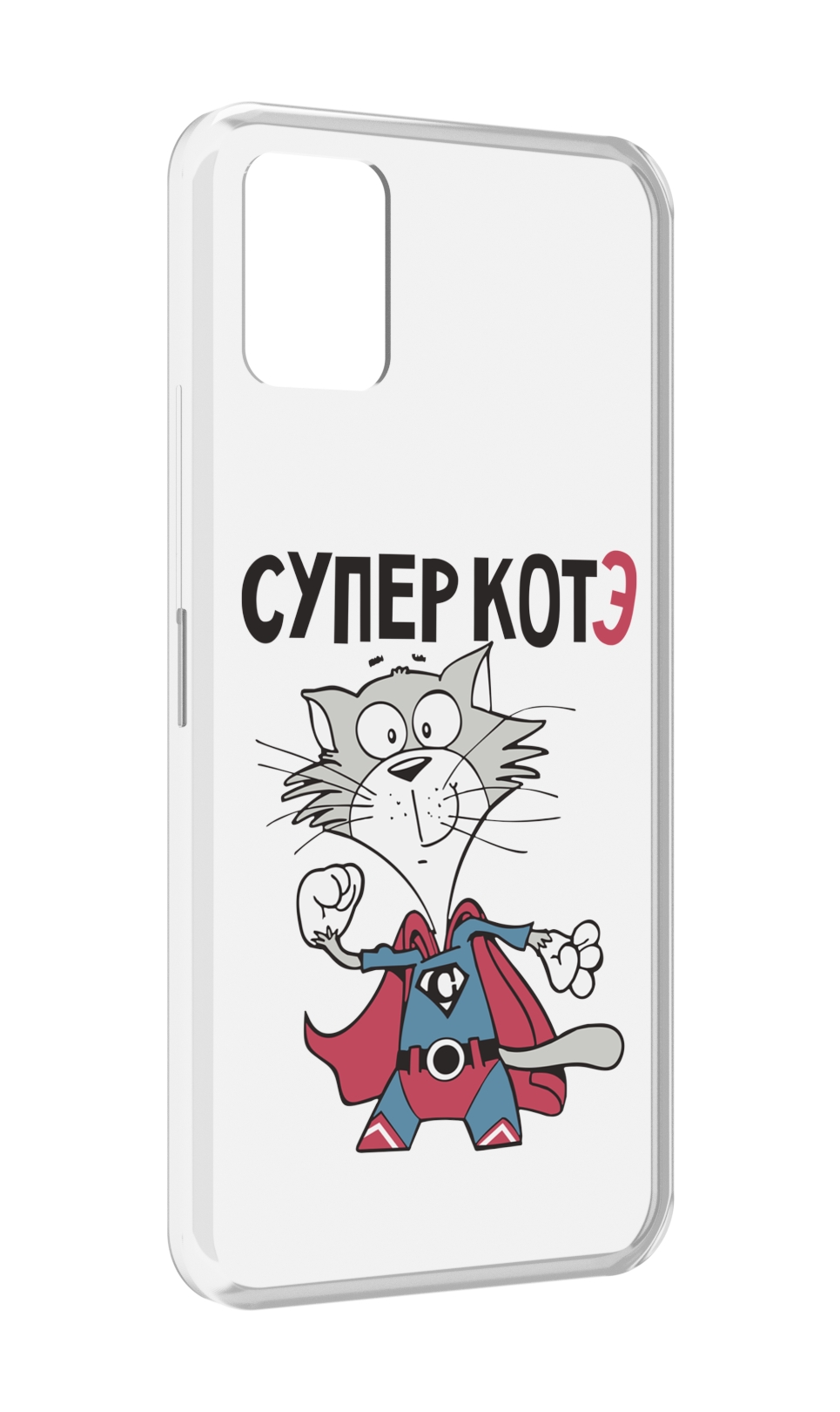 

Чехол MyPads супер-котэ для Umidigi Power 5, Прозрачный, Tocco