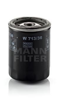

Фильтр масляный двигателя MANN-FILTER W713/36