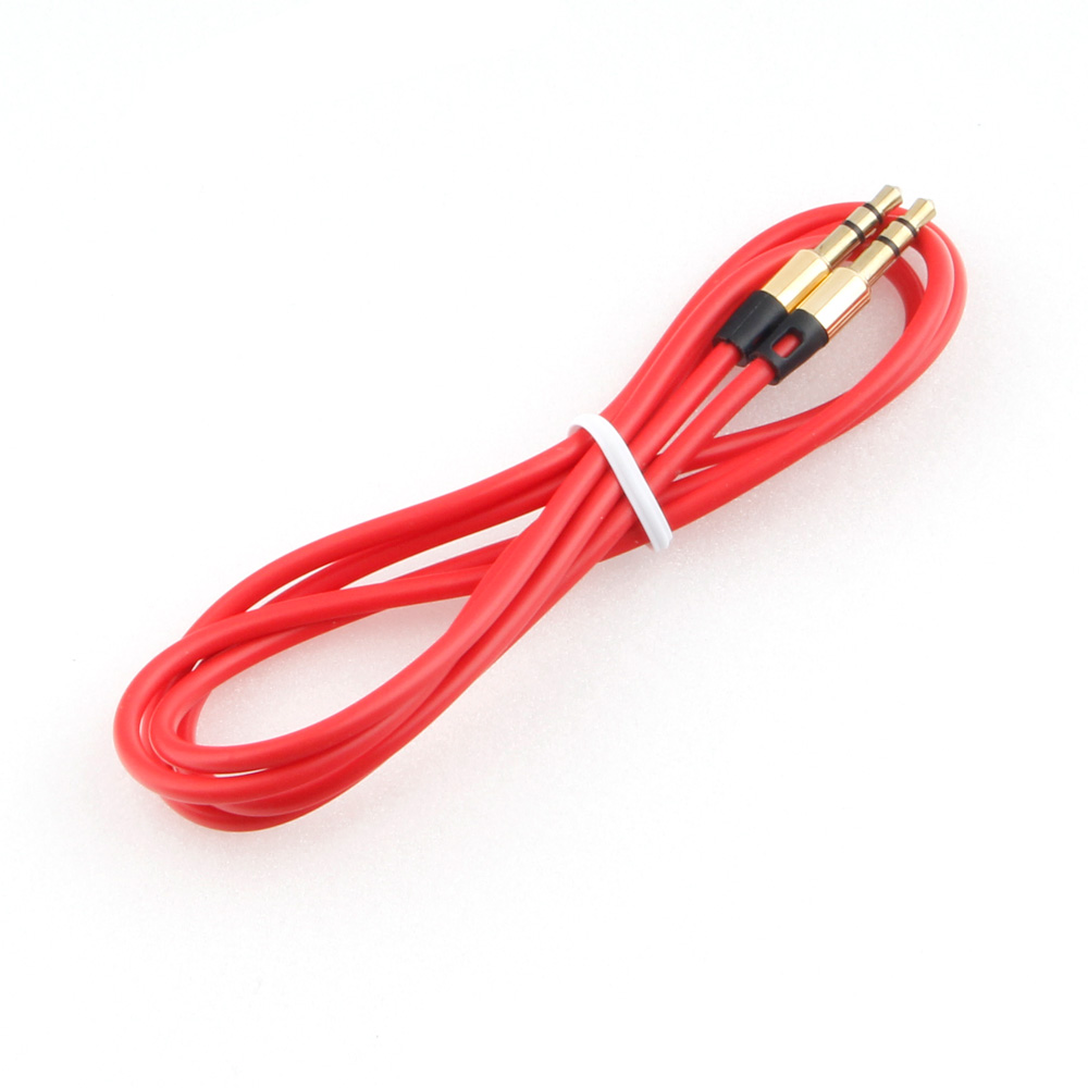 фото Кабель aux cablexpert ccab-01-35mm-1mr 3.5 mm jack 1м red