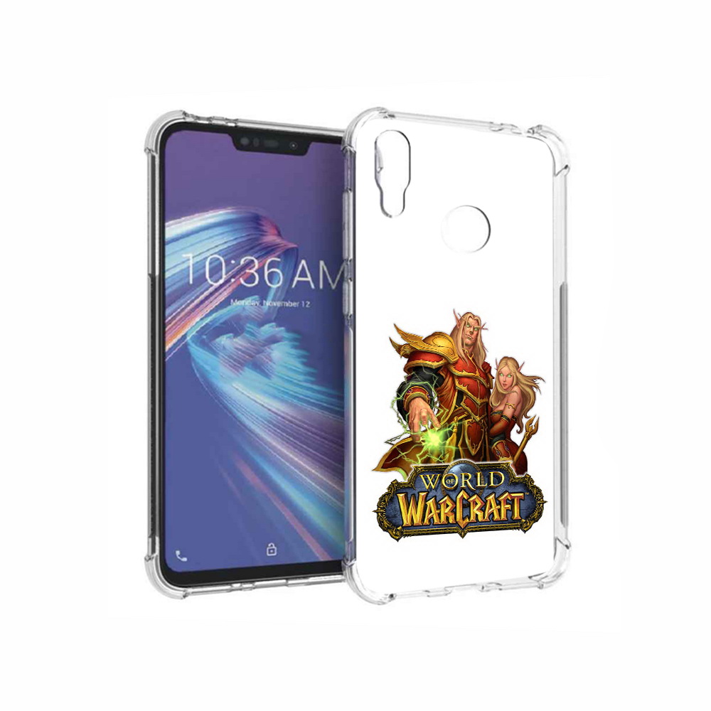 

Чехол MyPads Tocco для Asus ZenFone Max M2 (ZB633KL) варкрафт2, Прозрачный, Tocco
