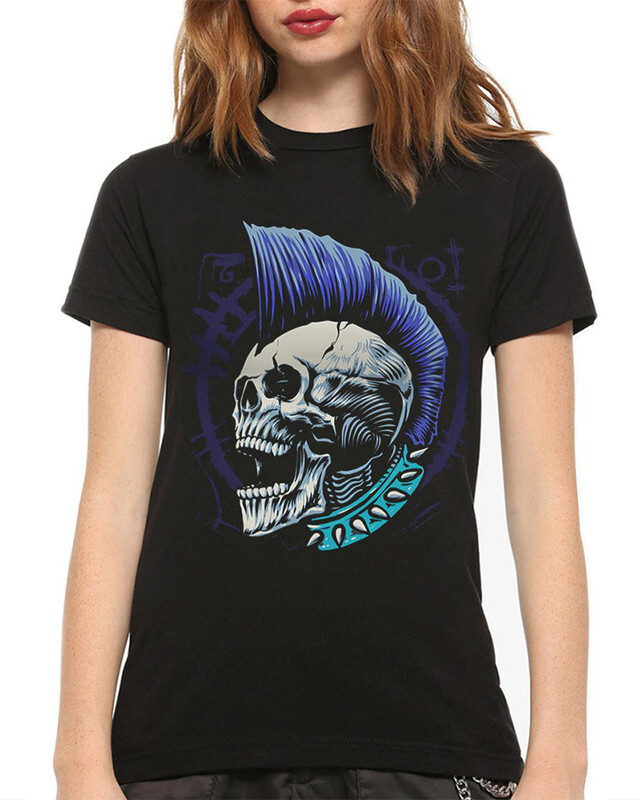 

Футболка женская DreamShirts Studio Exploited - Череп PNK-852003b-1 черная S, Черный, Exploited - Череп PNK-852003b-1
