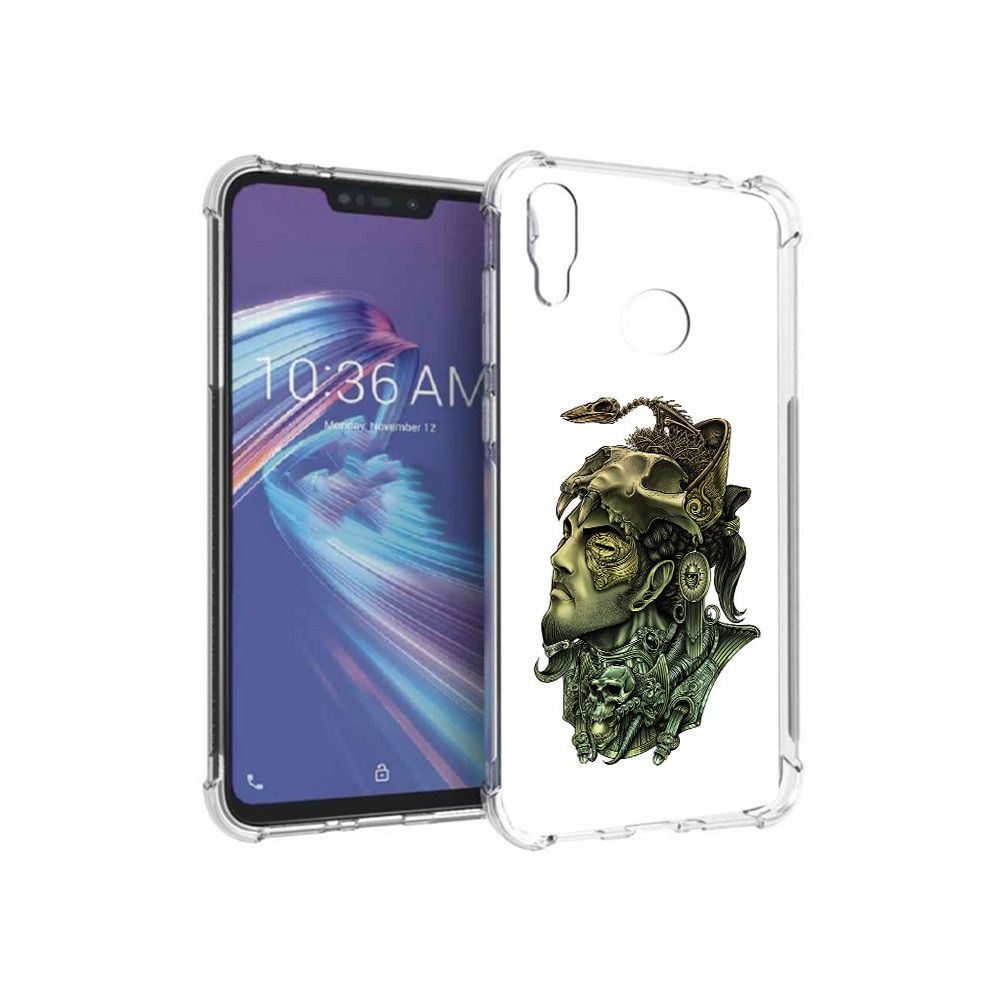 

Чехол MyPads Tocco для Asus ZenFone Max M2 (ZB633KL) бронзовый воин, Прозрачный, Tocco